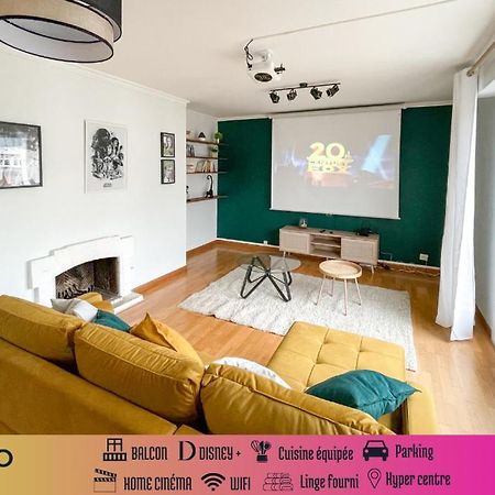 Cinema & Disney Avec Balcon & Parking En Hyper Centre Amiens Kültér fotó